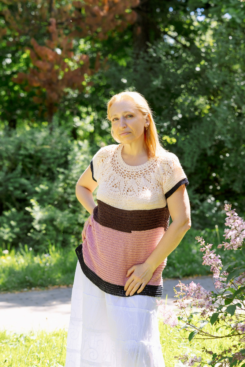 Стильные вязаные вещи от Оксаны Тимофеевой.