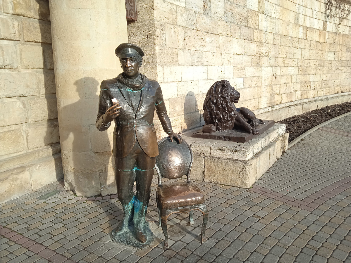 Остап даже позеленел. Фото автора, 30 декабря 2021г.