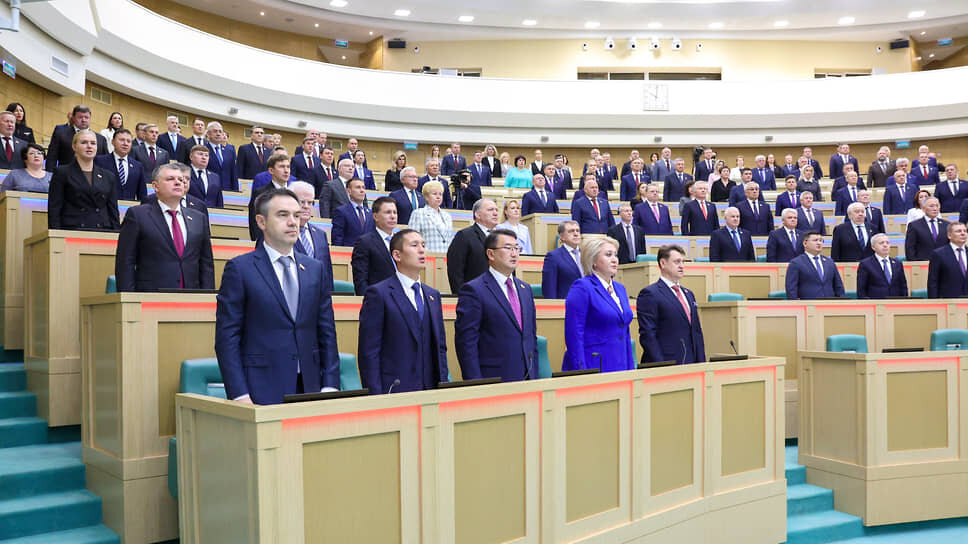 Пленарное заседание Совета федерации.📷Фото: Совет Федерации РФ