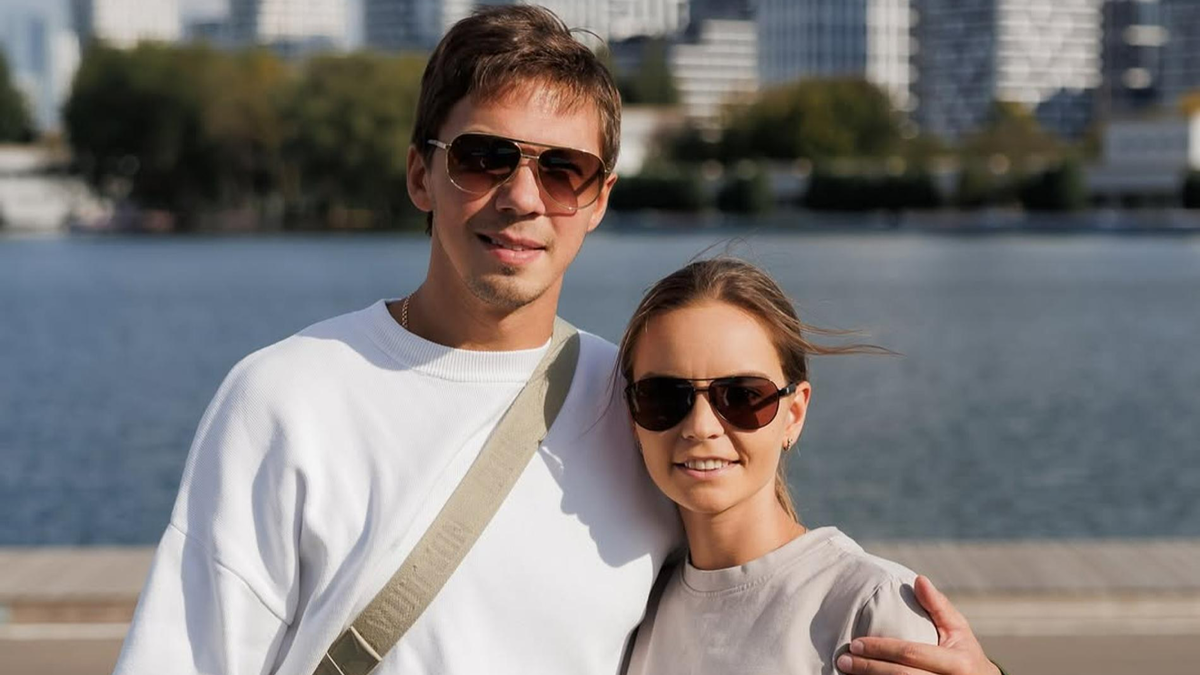    Дмитрий Соловьев и Дина Аверина. Фото: Инстаграм (запрещён в РФ) @dinaverina98