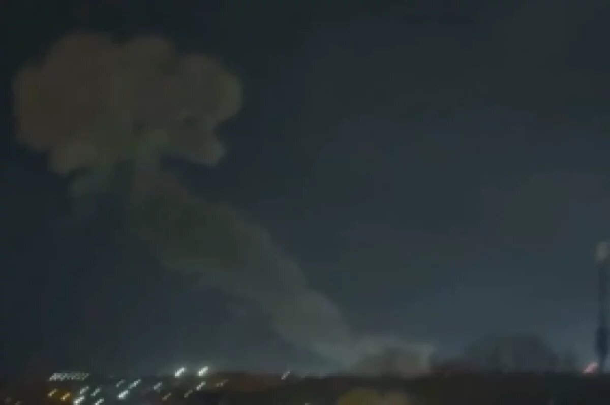    Взрыв на оборонном заводе в Копейске попал на видео