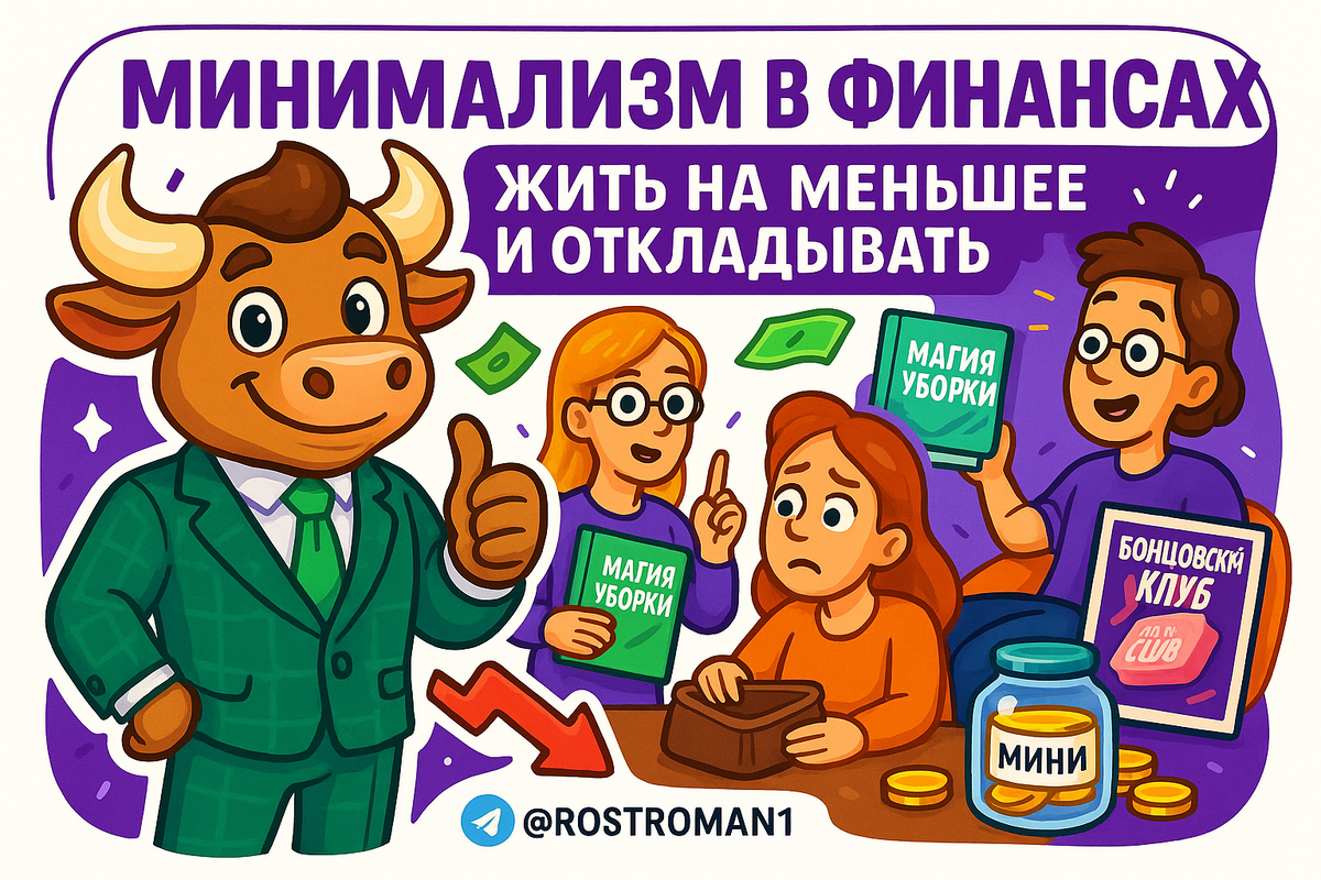    Минимализм в финансах: 7 скрытых ловушек, из-за которых вы так и не начнете копить РоСТ | Роман о Системном Трейдинге