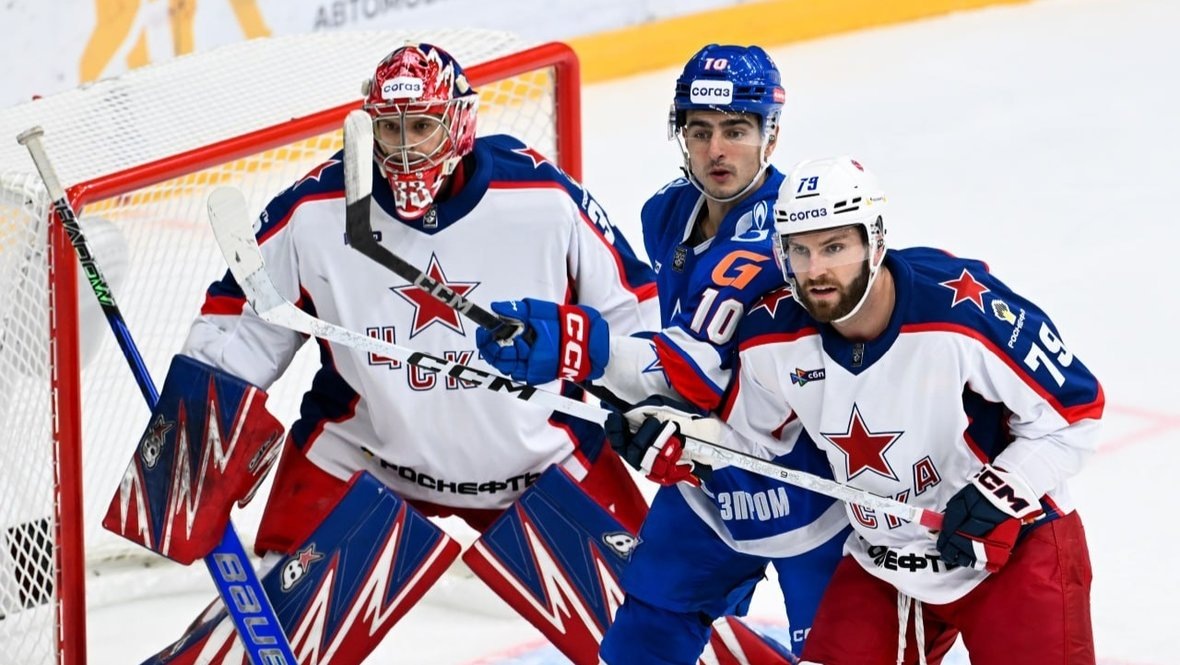    ЦСКА обыграл СКА (4:3) в матче регулярного чемпионата КХЛ 22 октября.ХК СКА