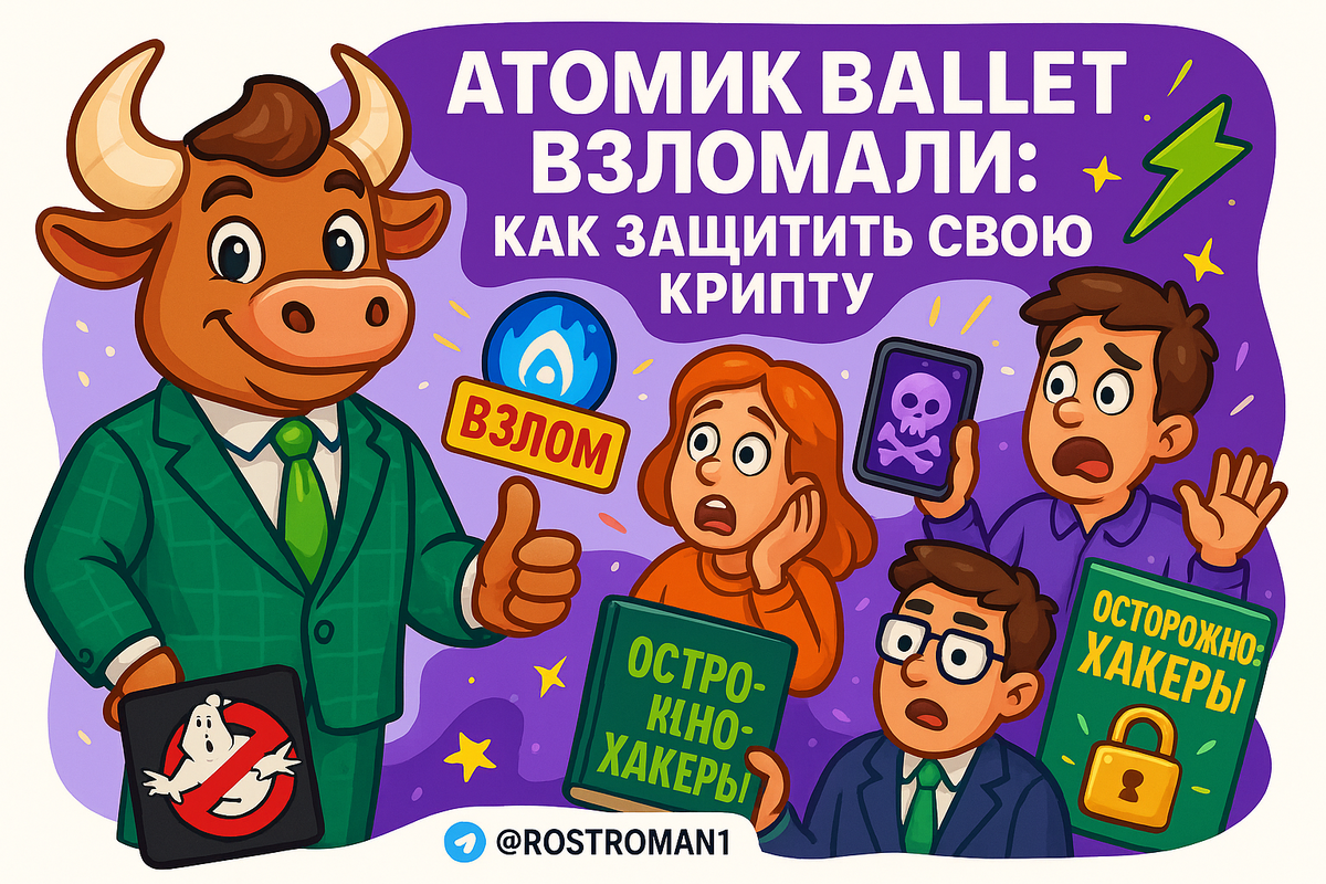    Atomic Wallet взломали: 7 критических ошибок, из-за которых хакеры воруют вашу крипту РоСТ | Роман о Системном Трейдинге