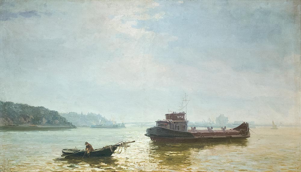 А.М.Грицай. Волга. 1940.