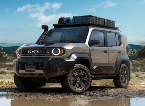     Toyota Land Cruiser FJ. Фото Toyota