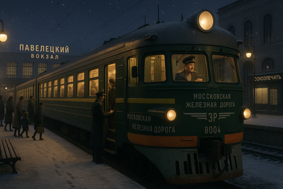 Советский электропоезд ЭР2