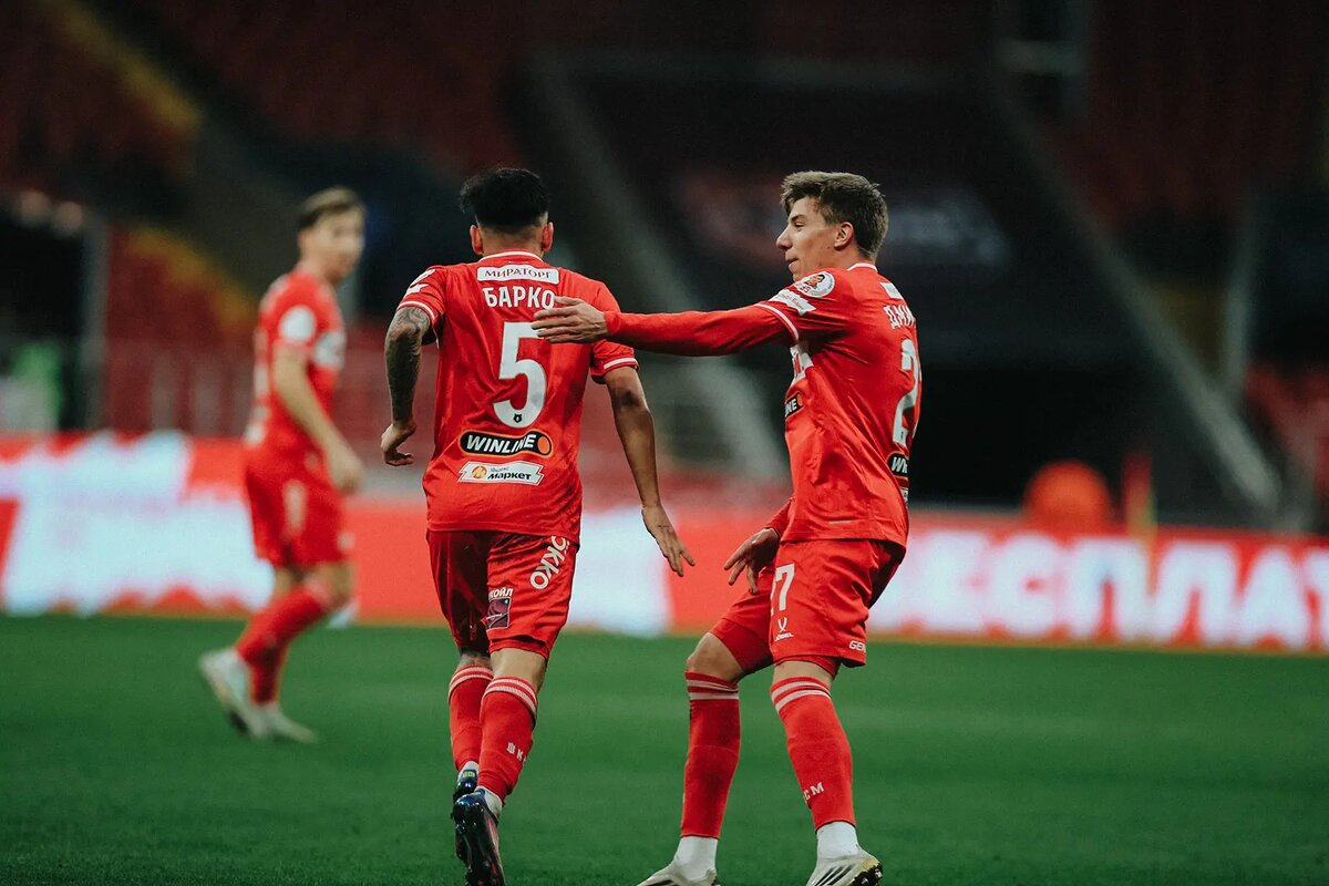 Эсекьель Барко спас "Спартак" от поражения в матче с "Ростовом". Фото ФК Спартак