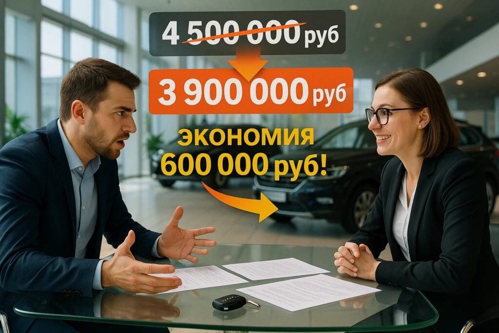 Искусство торга в автосалоне