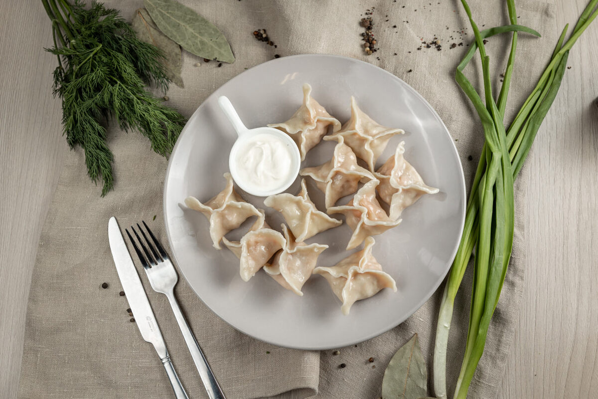 Один из видов пельменей моего производства