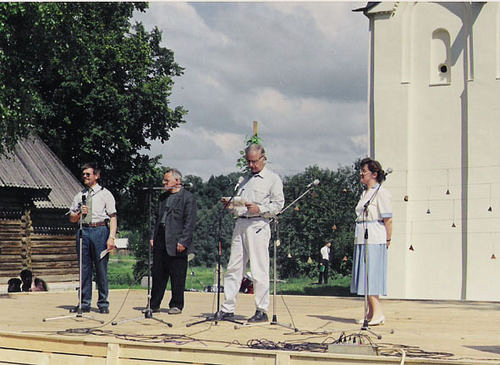 Слева направо: Сергей Васильев, Анатолий Голев, Олег Мохов, Наталья Аляева