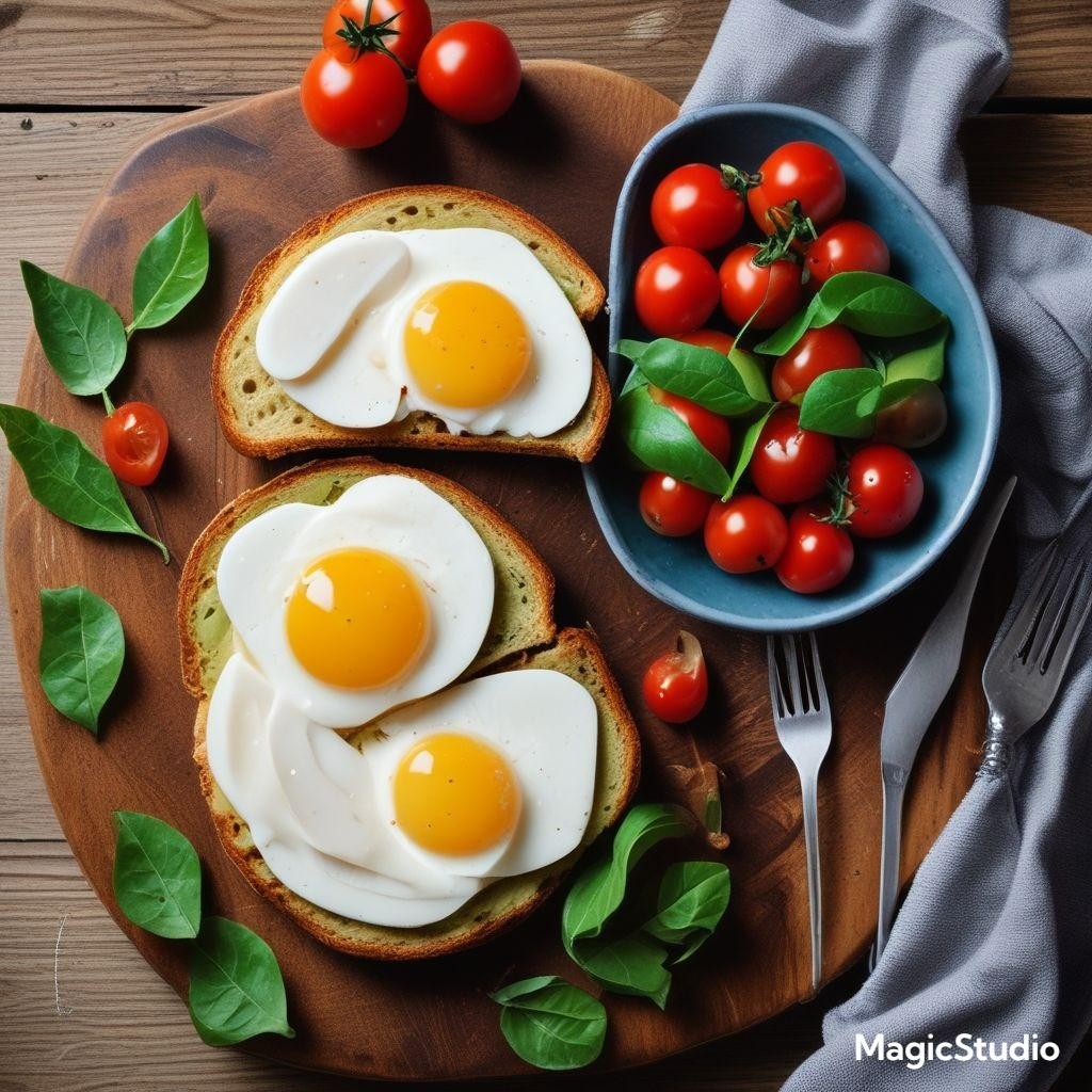 Почему стоит попробовать

Лёгкий, свежий и питательный завтрак в итальянском стиле — хрустящая булочка или тост с мягкой моцареллой, сладкими томатами и спелым авокадо. Всего 10–15 минут — и завтрак готов!