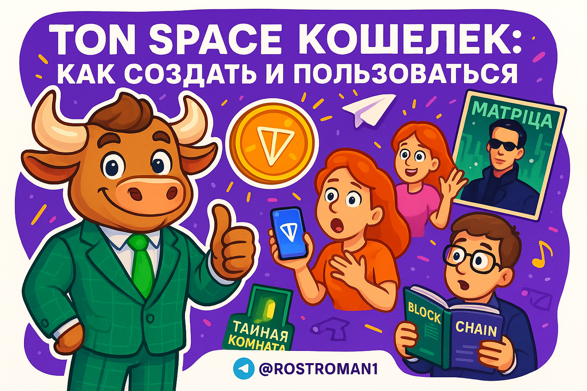    TON Space кошелек: 5 ловушек, из-за которых новички теряют свои криптоактивы РоСТ | Роман о Системном Трейдинге