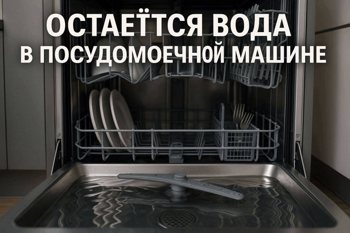    Остается вода в посудомоечной машине — причины Михаил Юрьевич