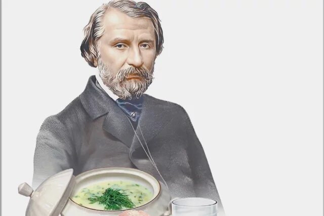    Как приготовить суп с манкой и мясом, который случайно придумал Тургенев?