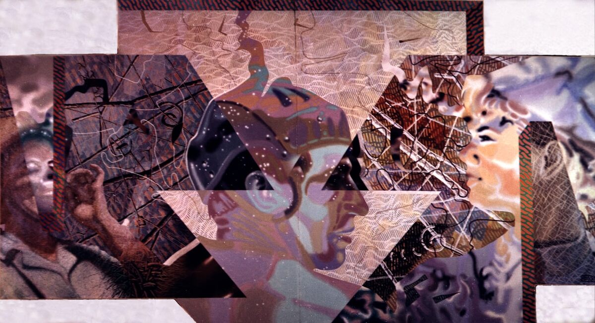 "Суть вещей" 350см 150см х.м. 1994 г