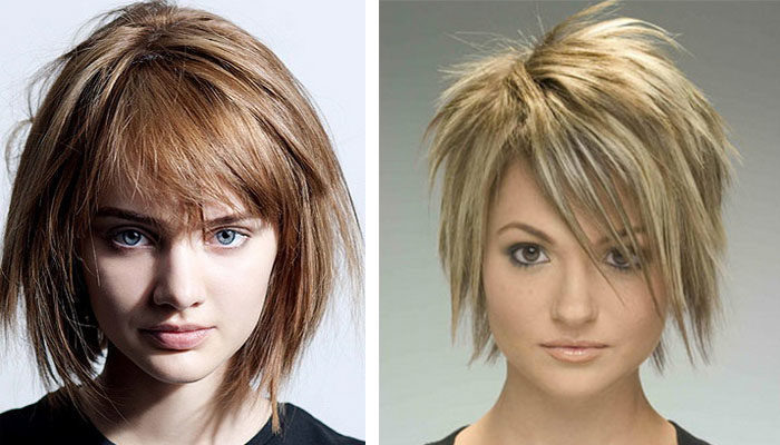 Каскад рваный на короткие волосы: описание с фото, схема стрижки, разнообразие вариантов прически и особенности укладки