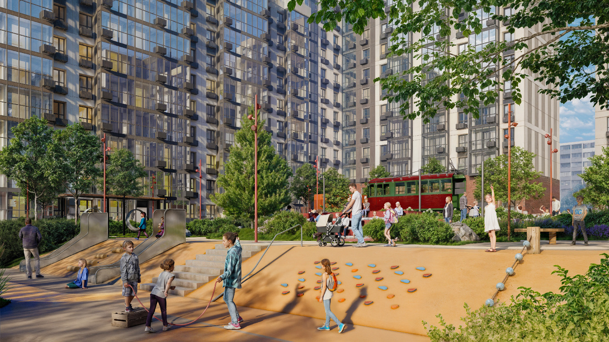 Двор ЖК «ДЕПО»