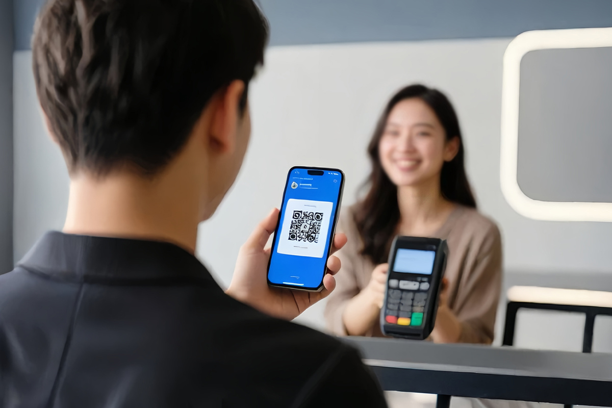 На курортах вроде Хайнаня показатель успешных транзакций достигает 95 %.  Фото: Изображение сгенерировано нейросетью Kandinsky 3.1