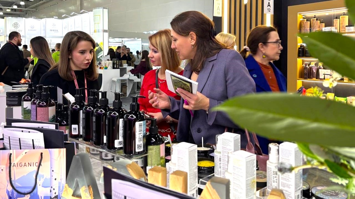    Югорский бренд натуральной косметики представил «вкусные» новинки на международной выставке