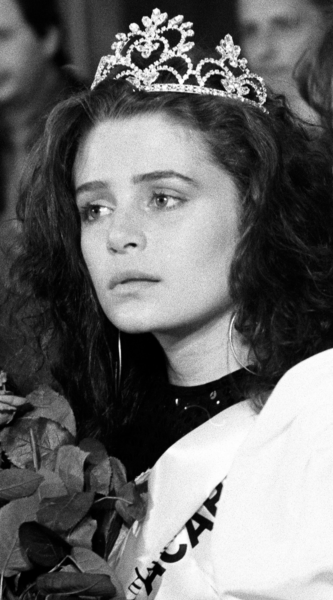 Оксана Фандера в молодости