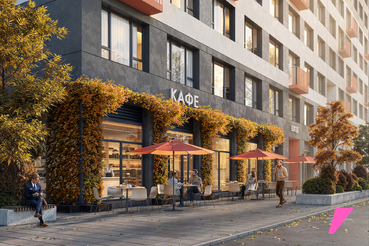 В «Чкаловском парке» будет собственная развитая коммерческая инфраструктура на первых этажах  