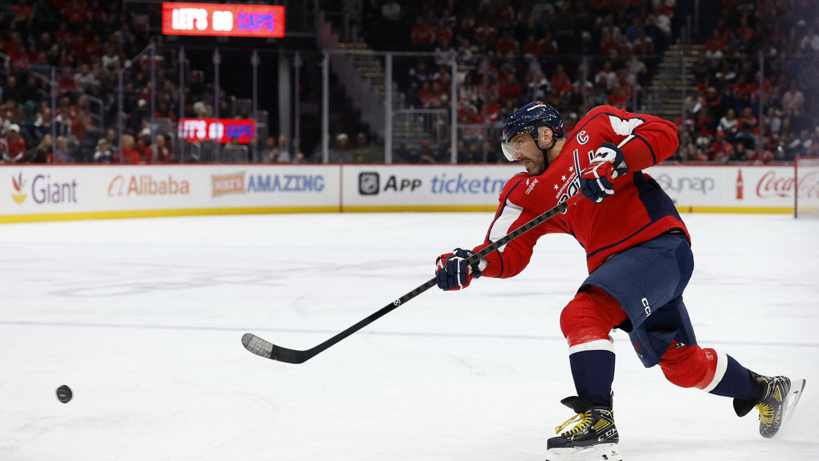    Нападающий и капитан «Вашингтона» Александр Овечкин.Imagn Images USA Today Sports