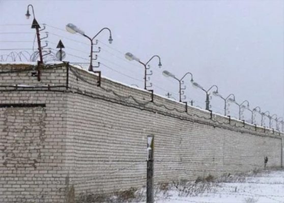    За этим забором проходит курс лечение людоед Спесивцев