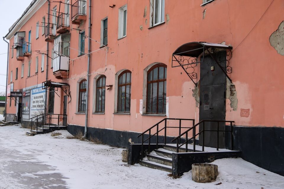    Аварийный дом на ул. Горская, 1. Источник: Виталий Барабаш