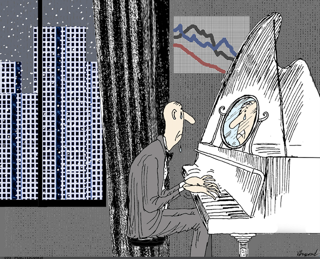 «Рынок в миноре», рис. Виктора Богорада