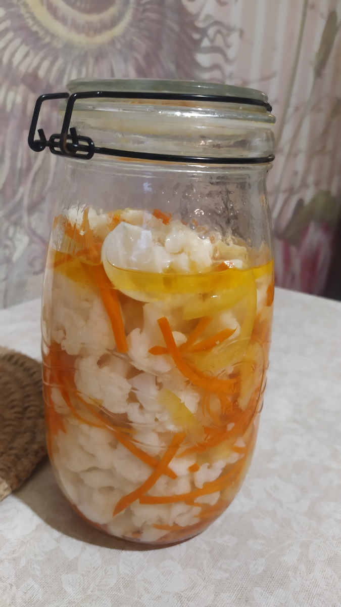Маринованная цветная капуста ❤️