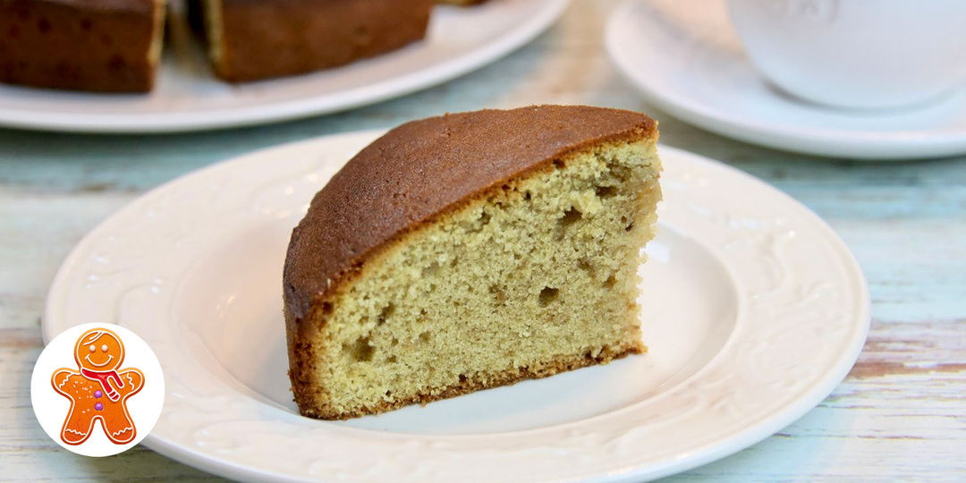 Быстрый пирог с халвой