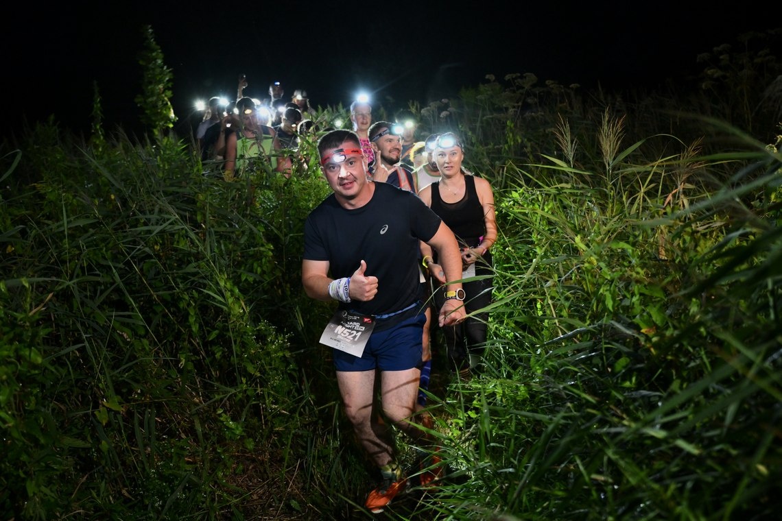 «А ночью мы бежали, освещая путь сами себе». Бег по пересеченной местности.