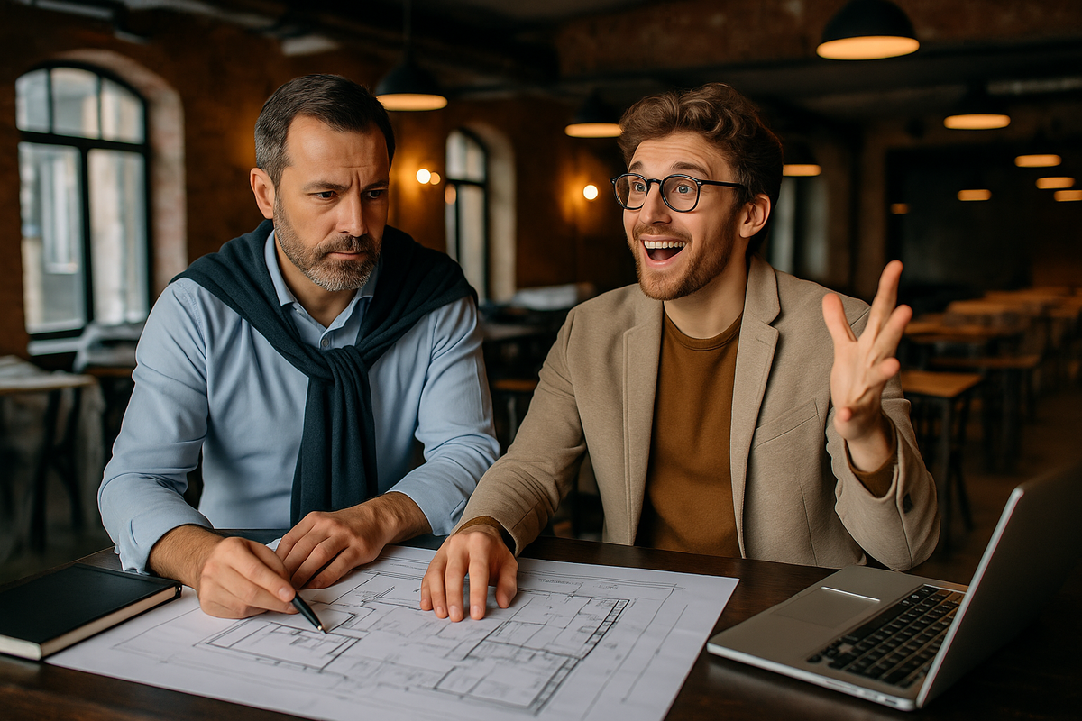 Когда дизайнер говорит «лофт», повар слышит «жара, тесно и негде дышать»