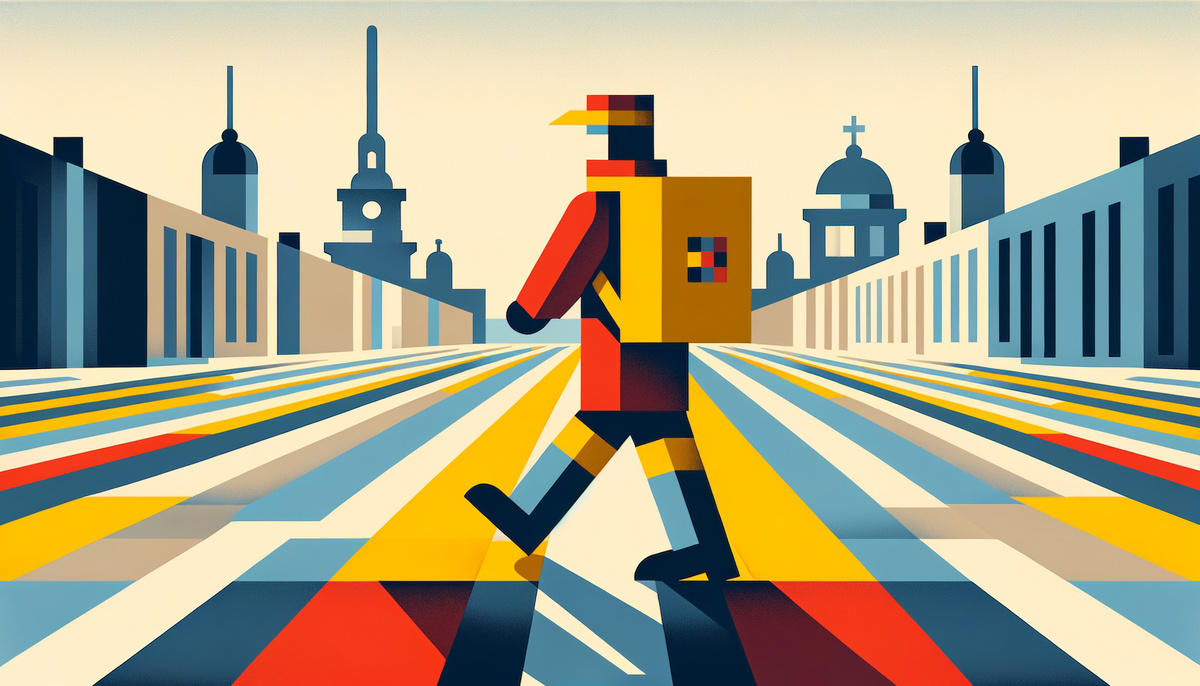 Пеший курьер Яндекс Еды - СПБ