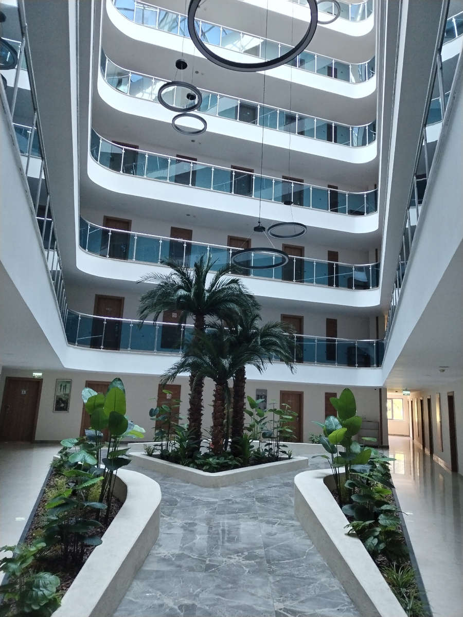 Внутренний дворик отеля