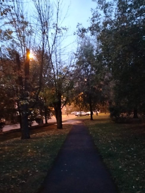 Вошла в поликлинику сверкающим осенним днём, а вышла - темным вечером.