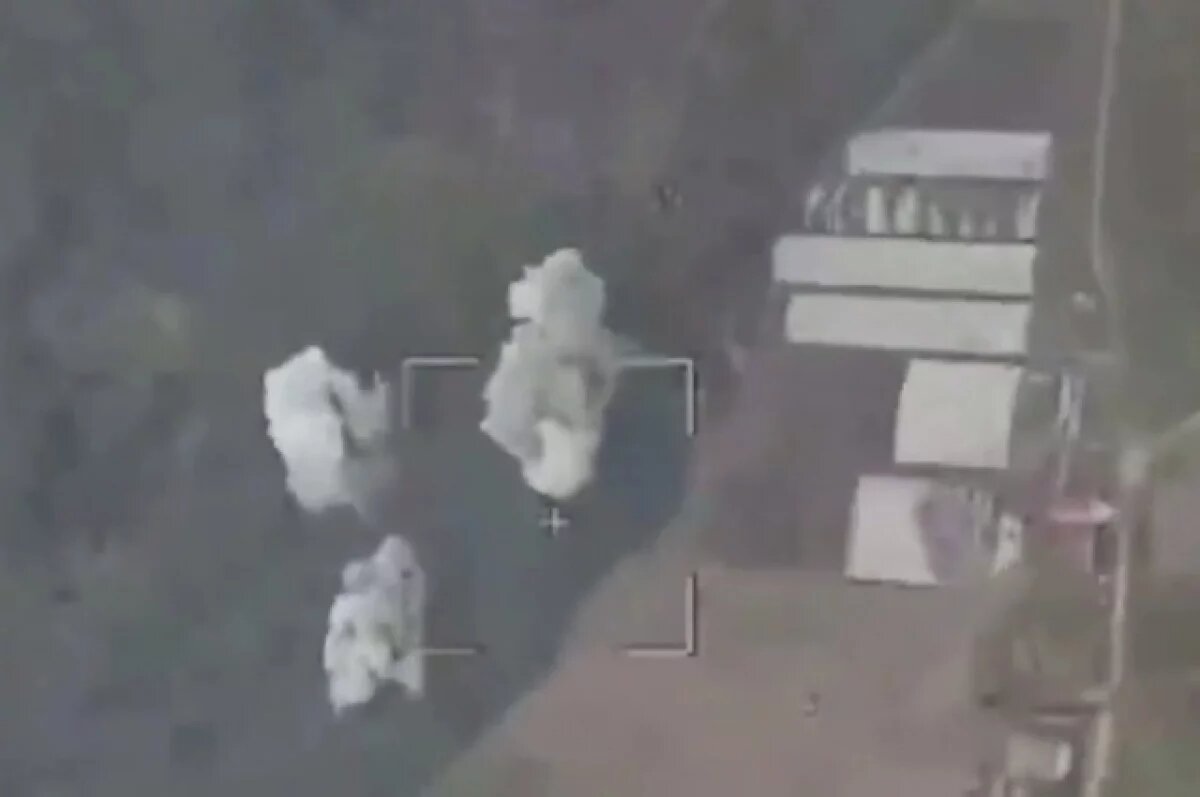    Авиация поразила позиции боевиков ВСУ у днепропетровского села Коломийцы