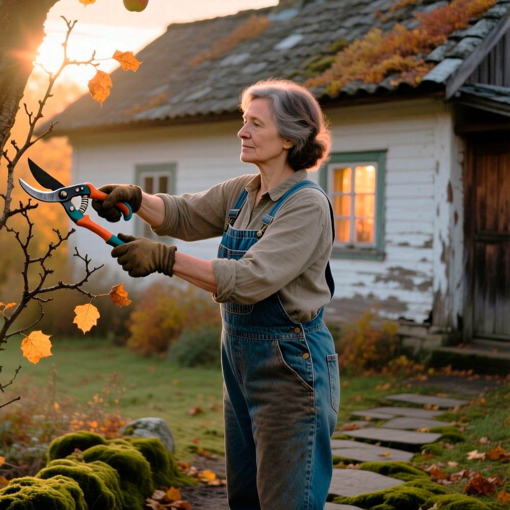 Осенняя обрезка плодовых деревьев