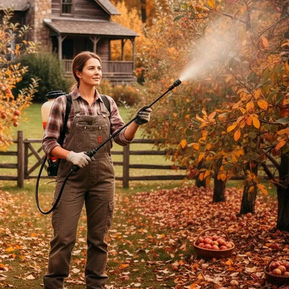 Осенняя обработка плодовых деревьев