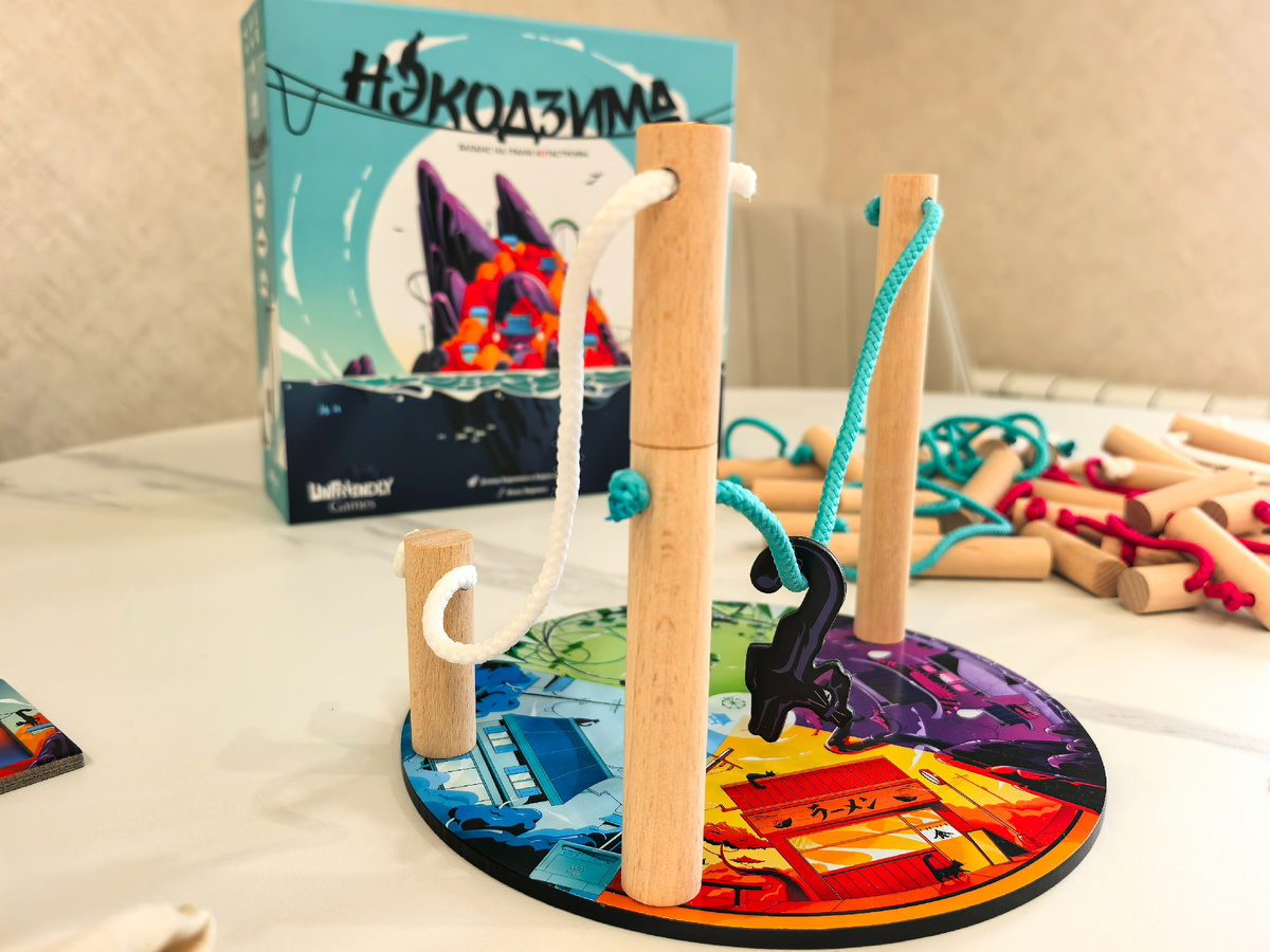 Настольная игра "Нэкодзима" от GaGa Games