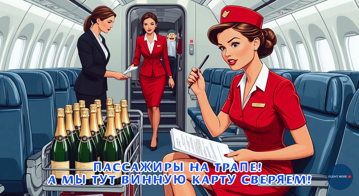 #полеты #бортпроводники #авиационныйюмор #аэрофлот #работавполете #самолет #рабочиебудни #авиа