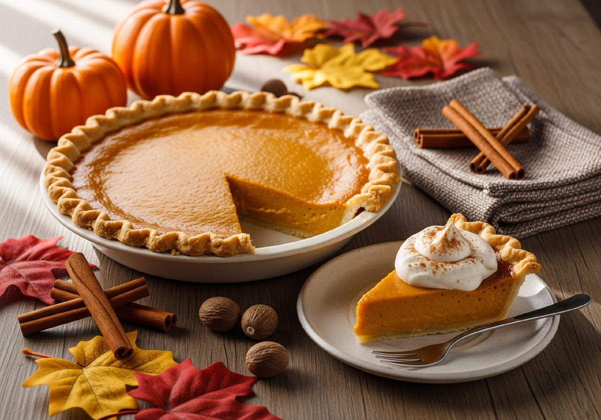 Американский тыквенный пирог