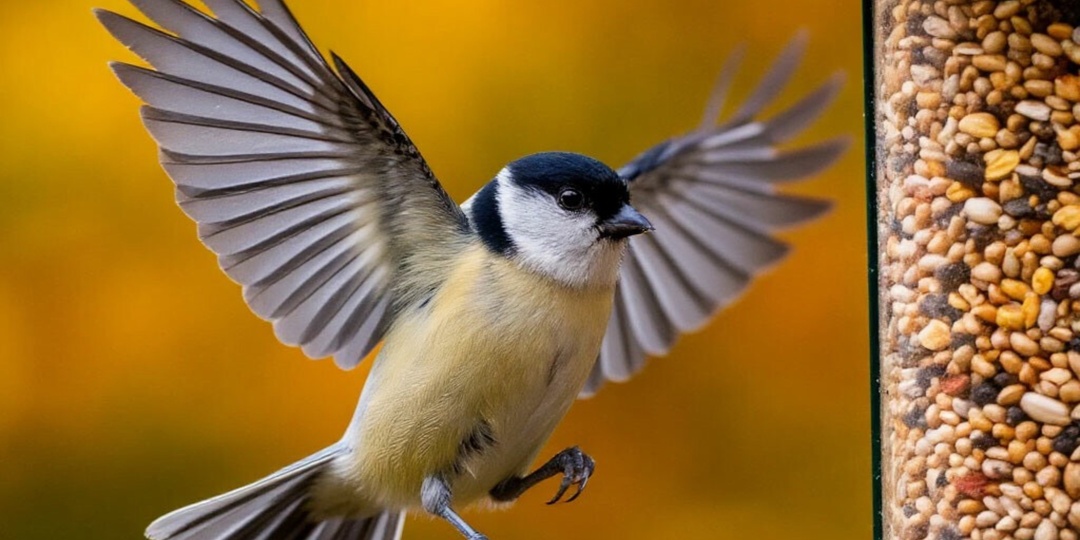 Прямая трансляция из кормушки синиц онлайн