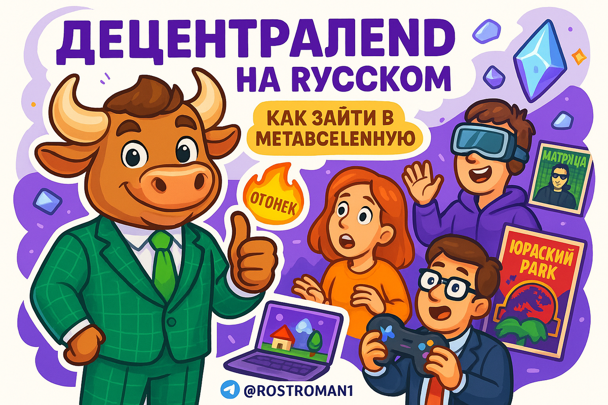    Decentraland на русском: 7 ошибок новичков, из-за которых вы потеряете всё РоСТ | Роман о Системном Трейдинге