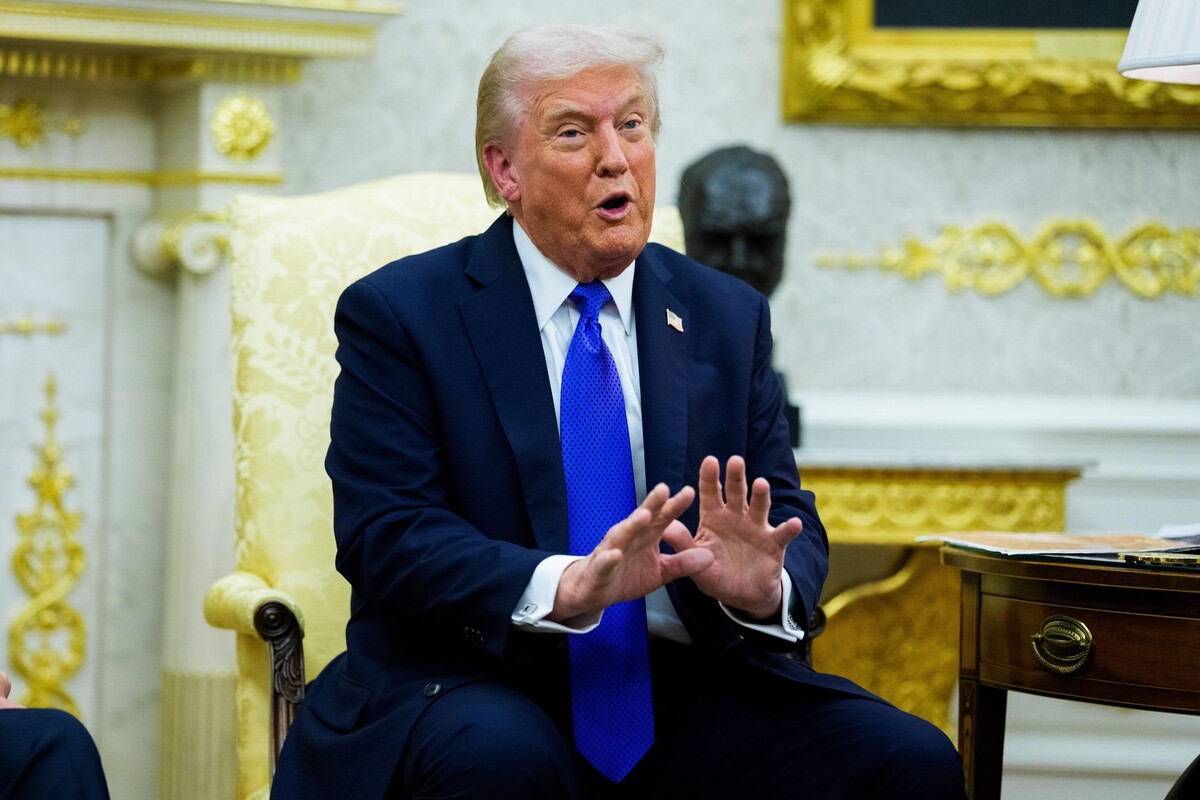    Дональд Трамп / Источник: © Aaron Schwartz — Pool via CNP/Global Look Press