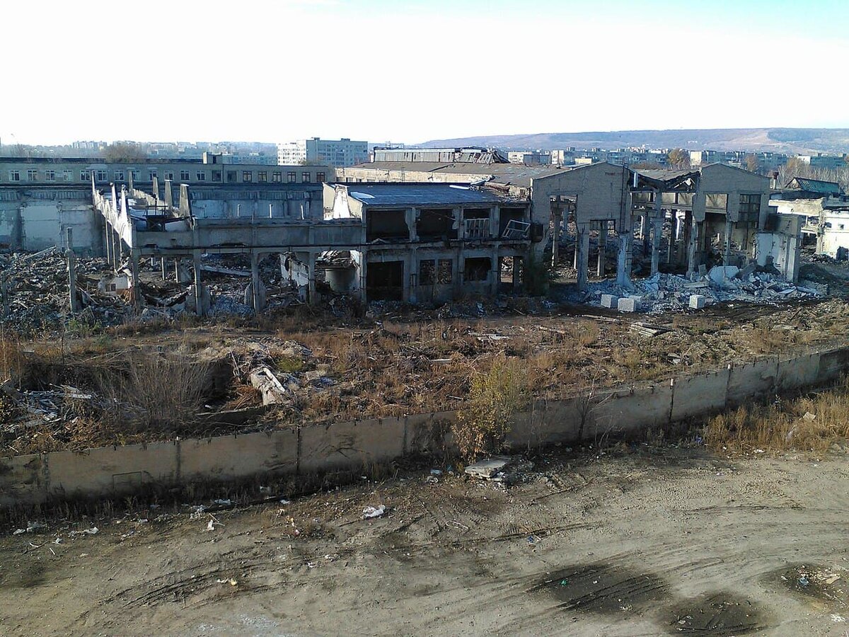 Территория бывшего САЗ в процессе освоения. Фото из интернета.