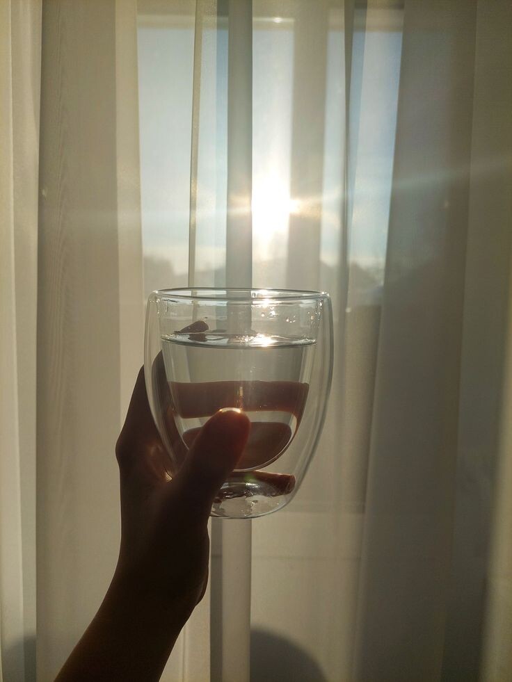 стакан воды с утра 