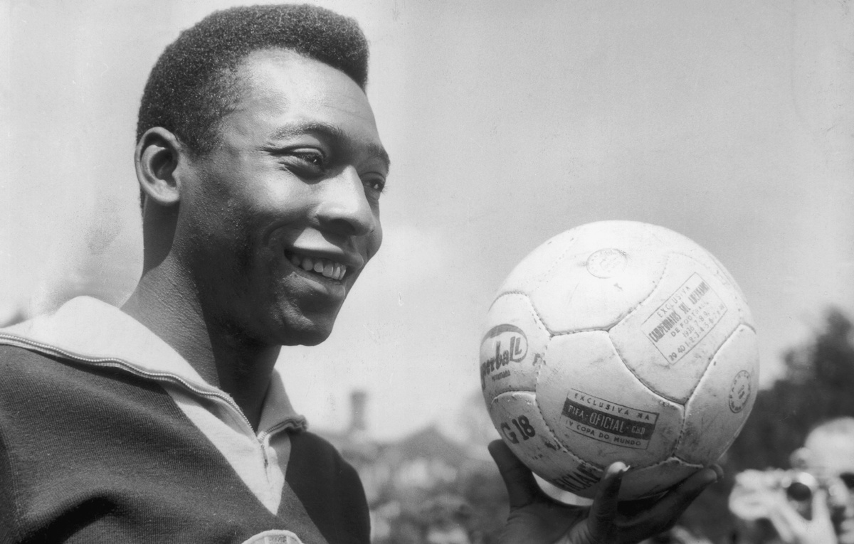    Пеле  Keystone/Getty Images