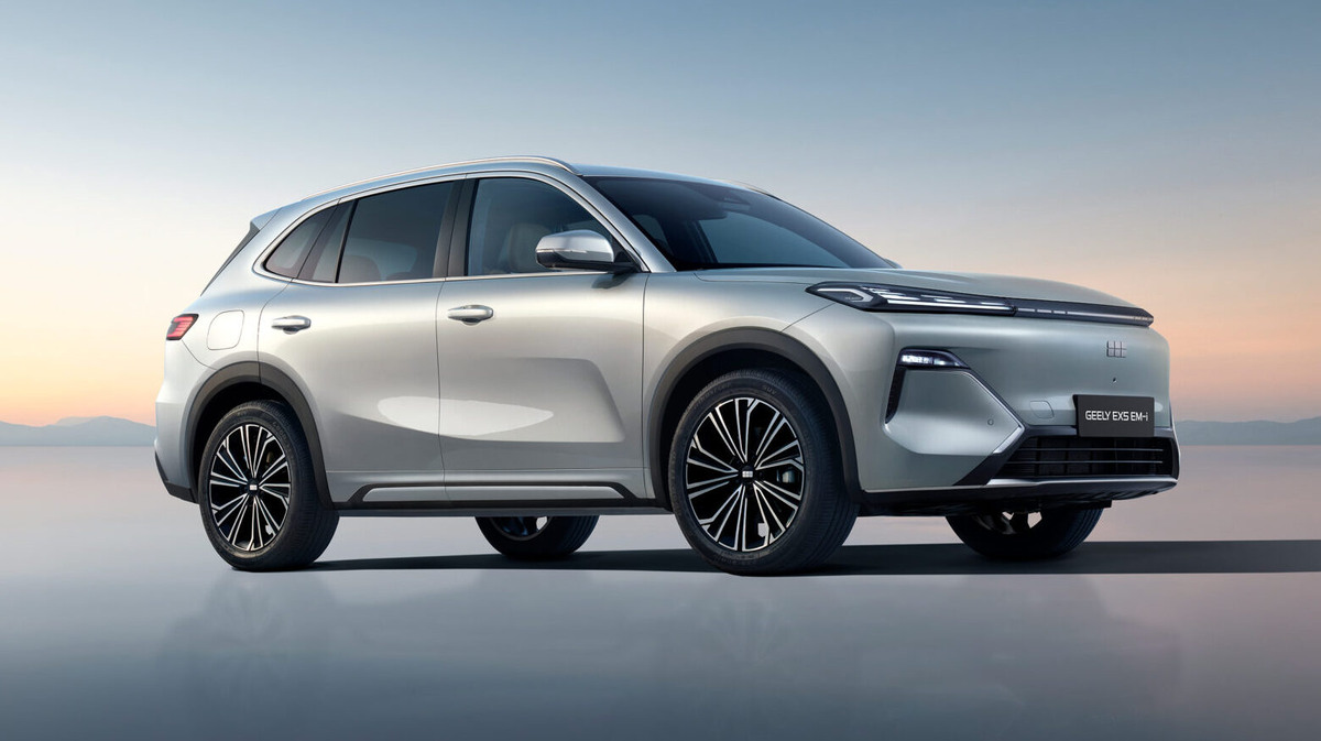    Geely EX5 EM-i. Фото Geely